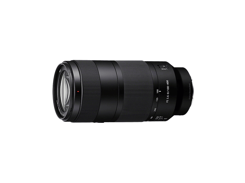 Sony FE 100–400 mm F5.6-8 OSS Objektiv, Vollformat-Objektiv, Schwarz; Super-Tele-Zoomobjektiv