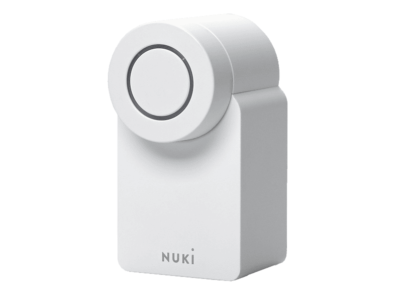 NUKI Smart Lock Go (5. Generation, CH-Zylinder) Smartes Türschloss, Weiss
