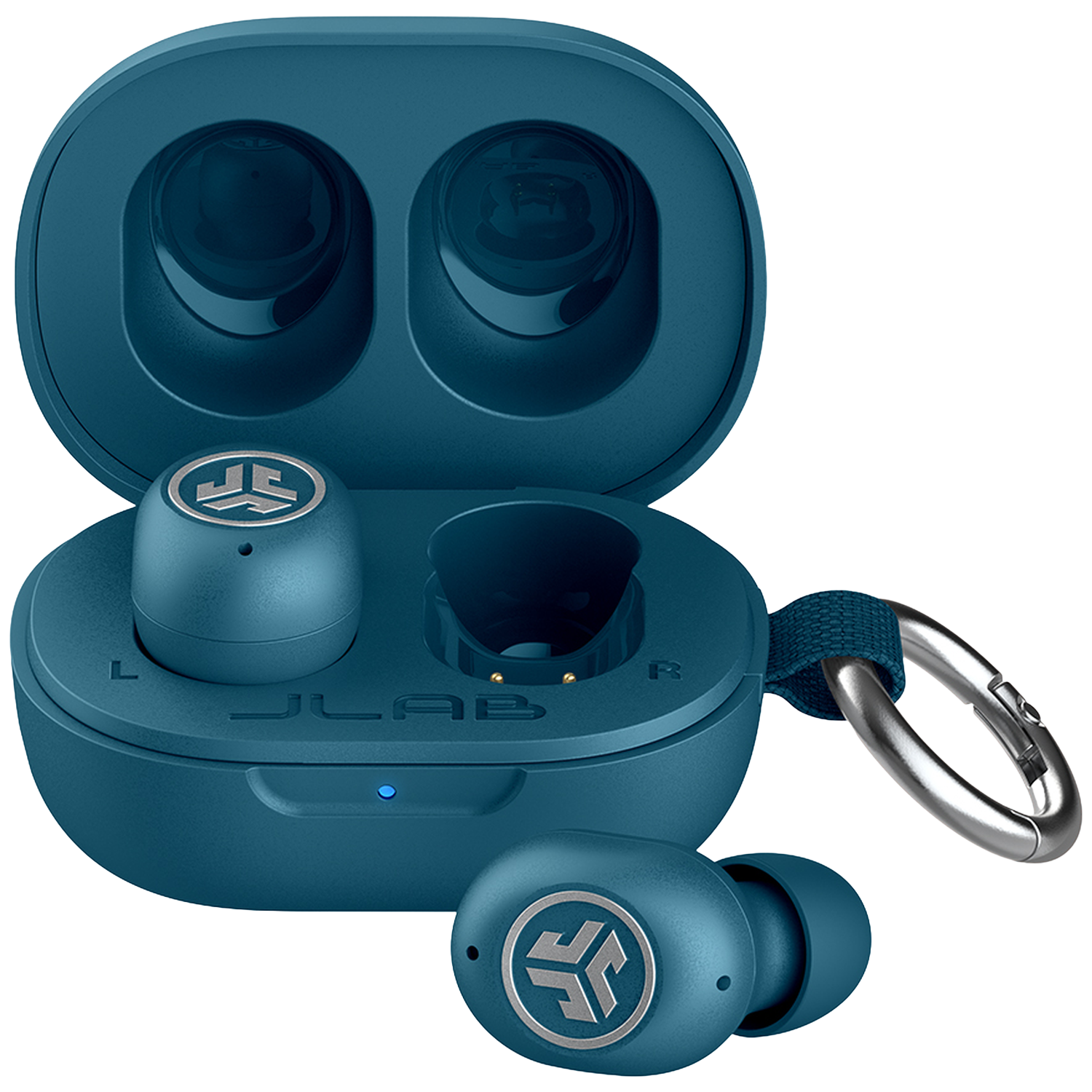 JLAB JBuds Mini ANC In-ear Draadloze oordopjes Met Noise-cancelling Blue