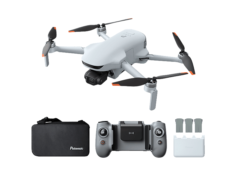 Potensic Atom 3 Fly More Combo Drone Grey