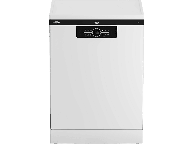 Lavavajillas - Beko BDFN26531W, 15 servicios, 6 programas, 60 cm, Tercera bandeja, SelfDry, Blanco