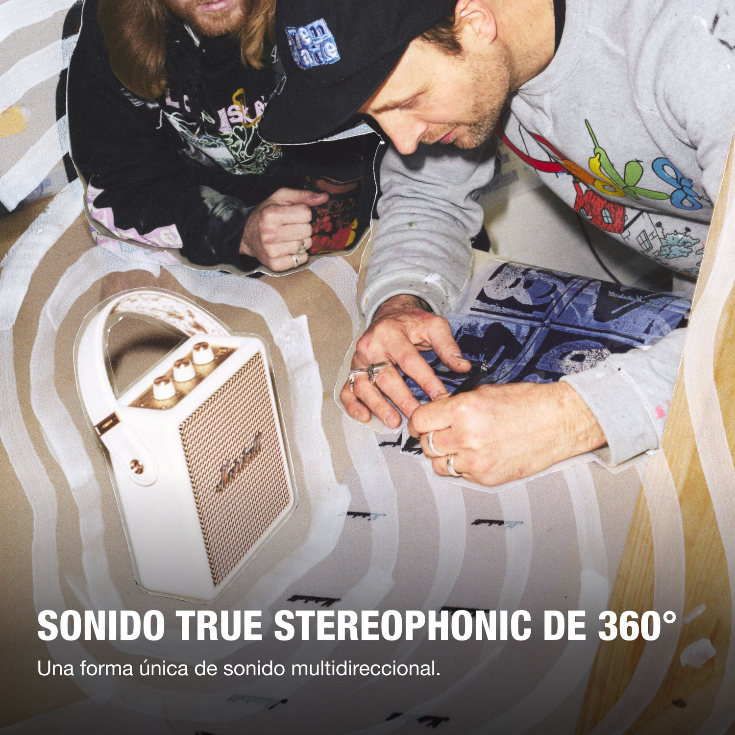 Sonido True Stereophonic de 360º. Una forma única de sonido multidireccional.