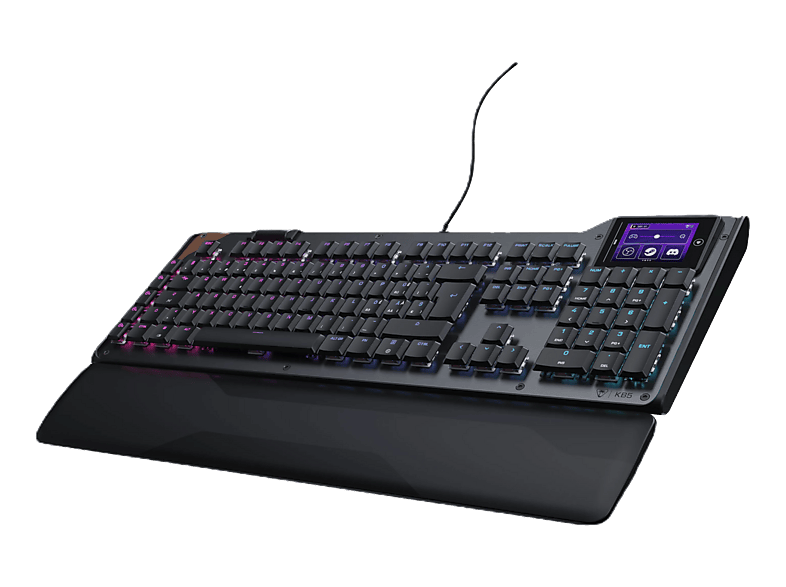 TURTLE BEACH Command Series KB5 (CH), Gaming-Tastatur, Mechanisch, Titan Switch Mechanical linear, Kabelgebunden, Schwarz