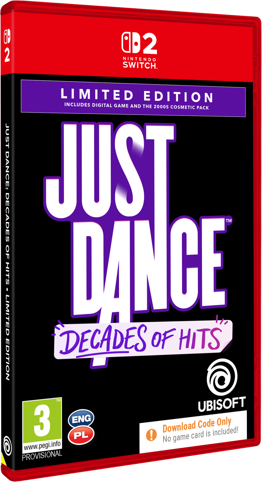 Just Dance: Decades Of Hits - Limited Edition Nintendo Switch 2 (Nintendo 2)