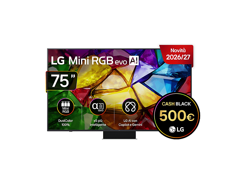 LG Mini RGB 87 75&Prime; &mdash; schermo enorme per il salotto di casa, non solo per il cinema