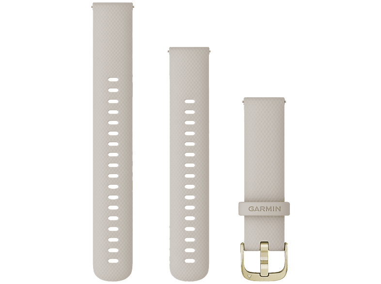 Bracelet de montre en silicone Garmin 18mm Couleur sable