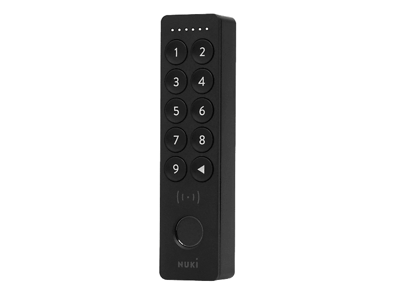 NUKI Keypad 2 NFC Smartes Türschloss Erweiterung, Schwarz