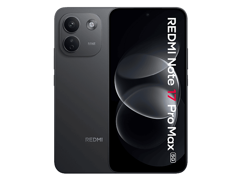 Xiaomi Redmi Note 17 Pro Max 5G, 256 GB, Black, Dual SIM