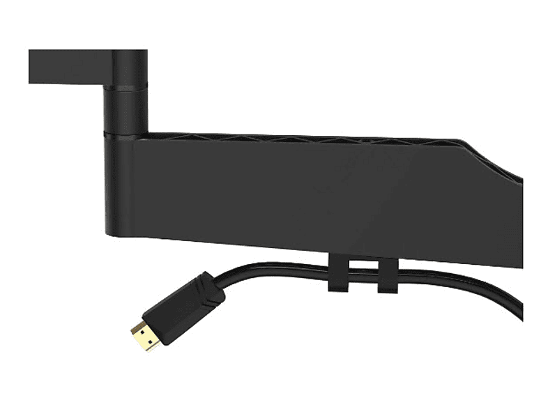 Hama 00220852 TV-Wandhalterung, OLED, flach, schwenkbar, ausziehbar, 229cm (90") bis 50kg; TV-Halterung — Foto 3 von 5