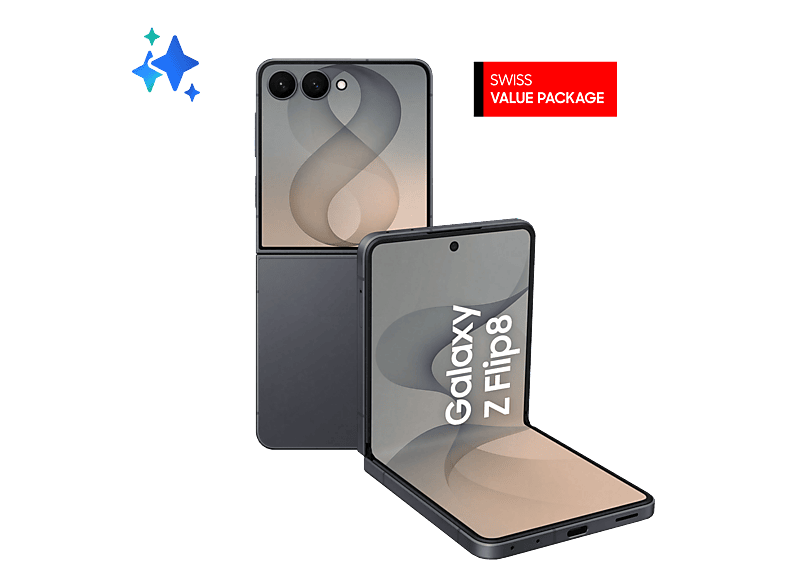 SAMSUNG Galaxy Z Flip8 256 GB Graphite Dual SIM
