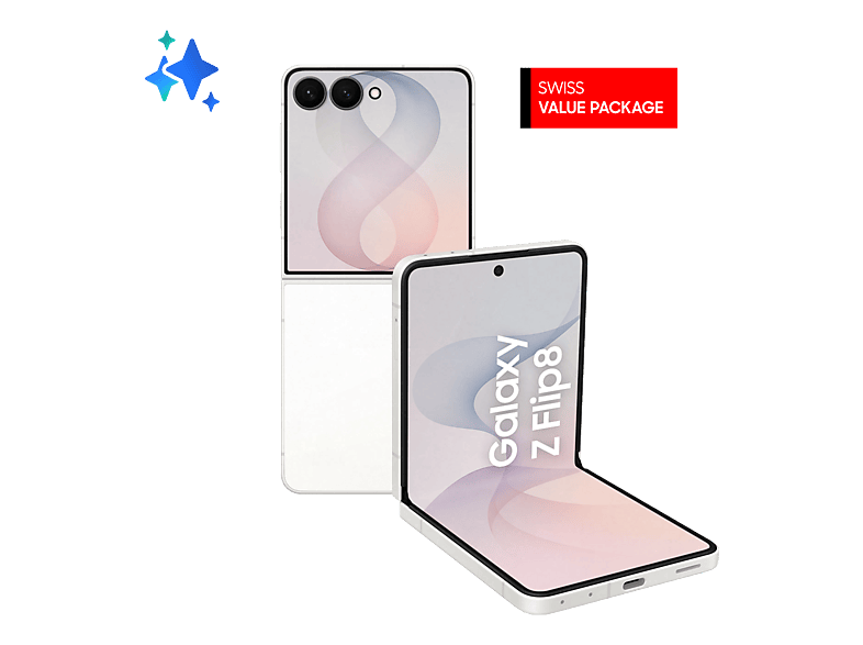 SAMSUNG Galaxy Z Flip8 256 GB Cream Dual SIM