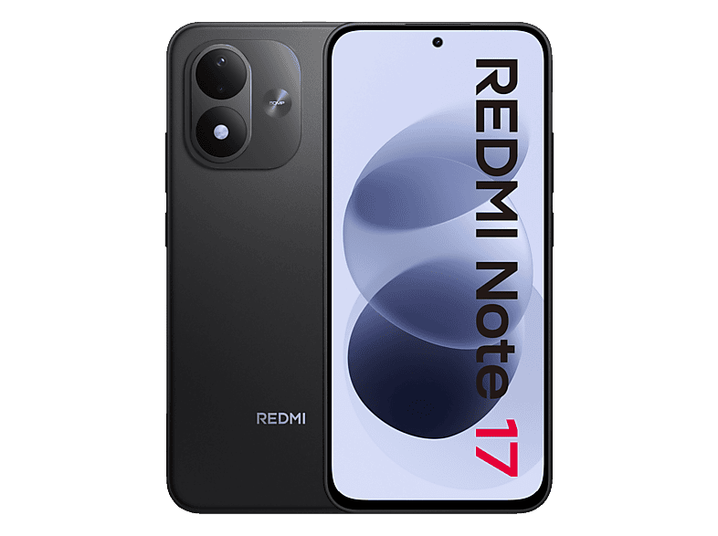 Xiaomi Redmi Note 17, 128 GB, Black, Dual SIM