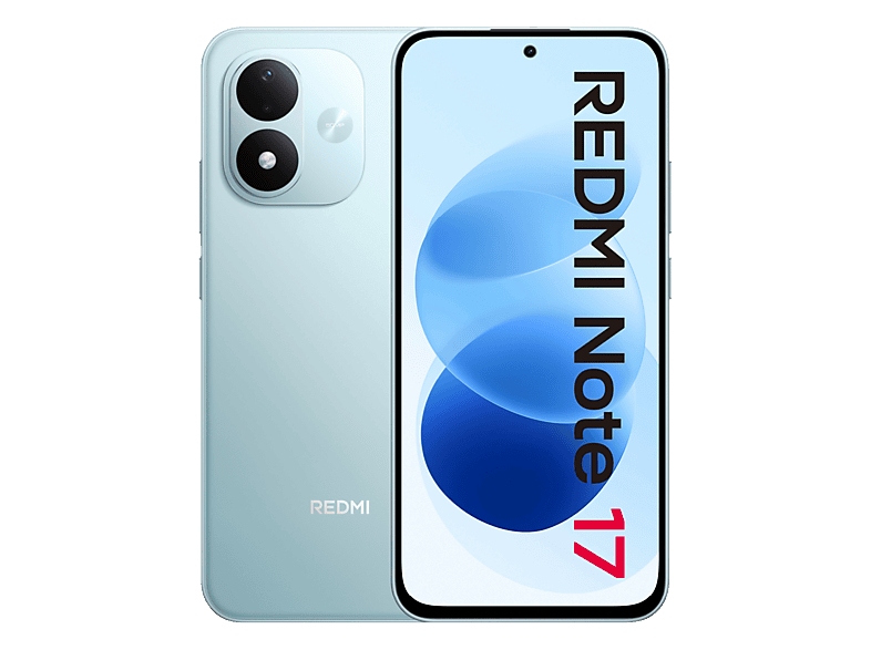 Xiaomi Redmi Note 17, 128 GB, Sky Teal, Dual SIM