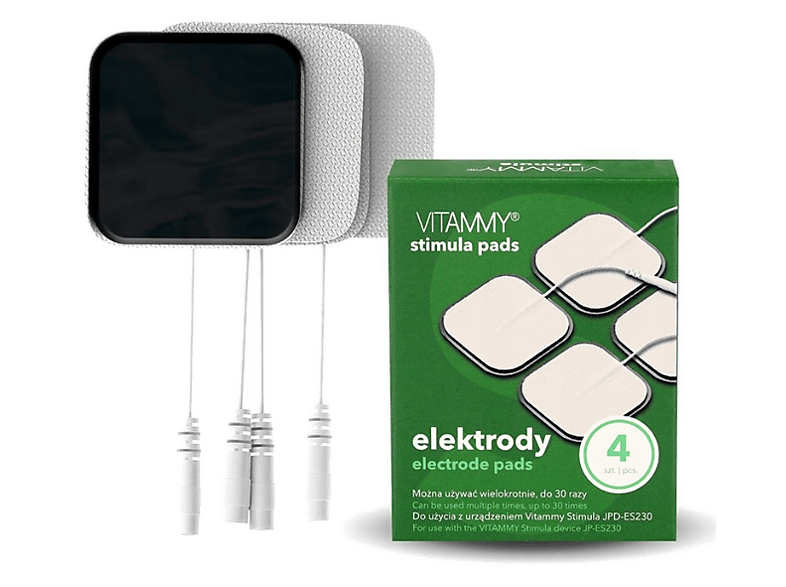 Elektrody żelowe VITAMMY Stimula Pads 4szt. Biały