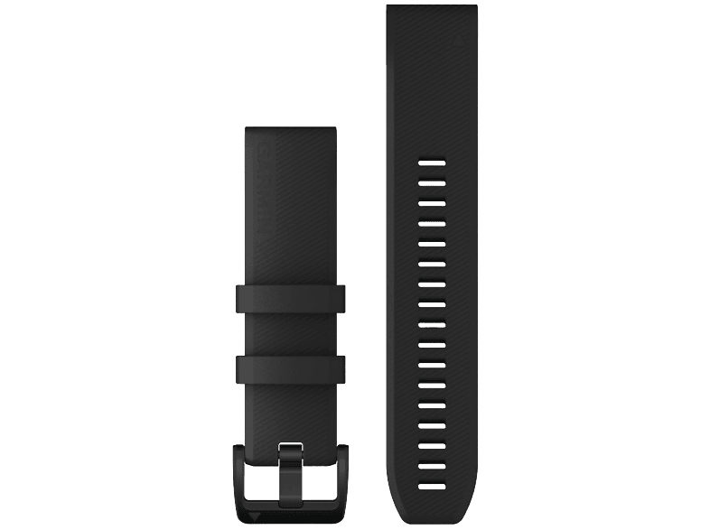 Bracelet en silicone Garmin 22 mm noir