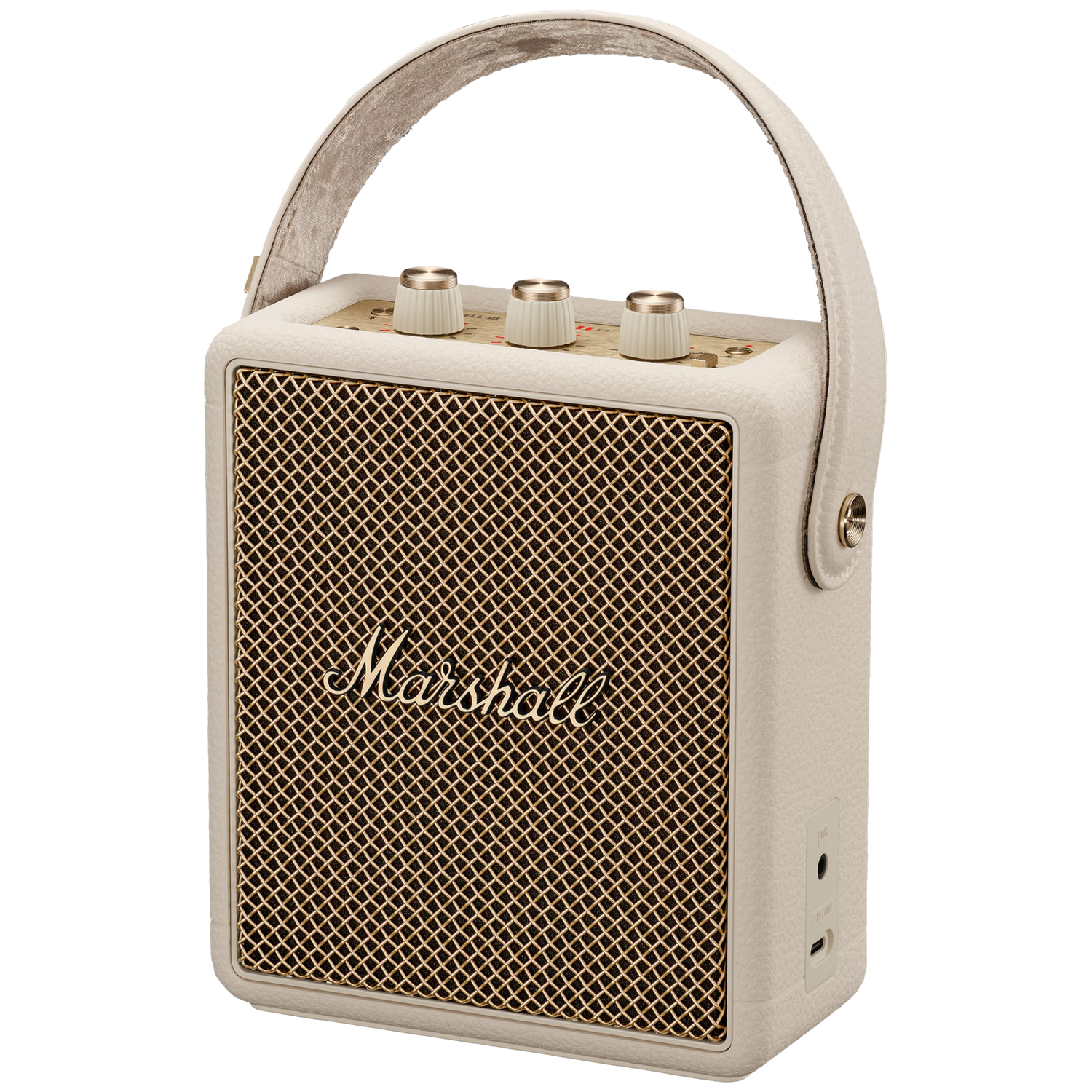 Marshall Stockwell Iii Bt Bluetooth-speaker Cream