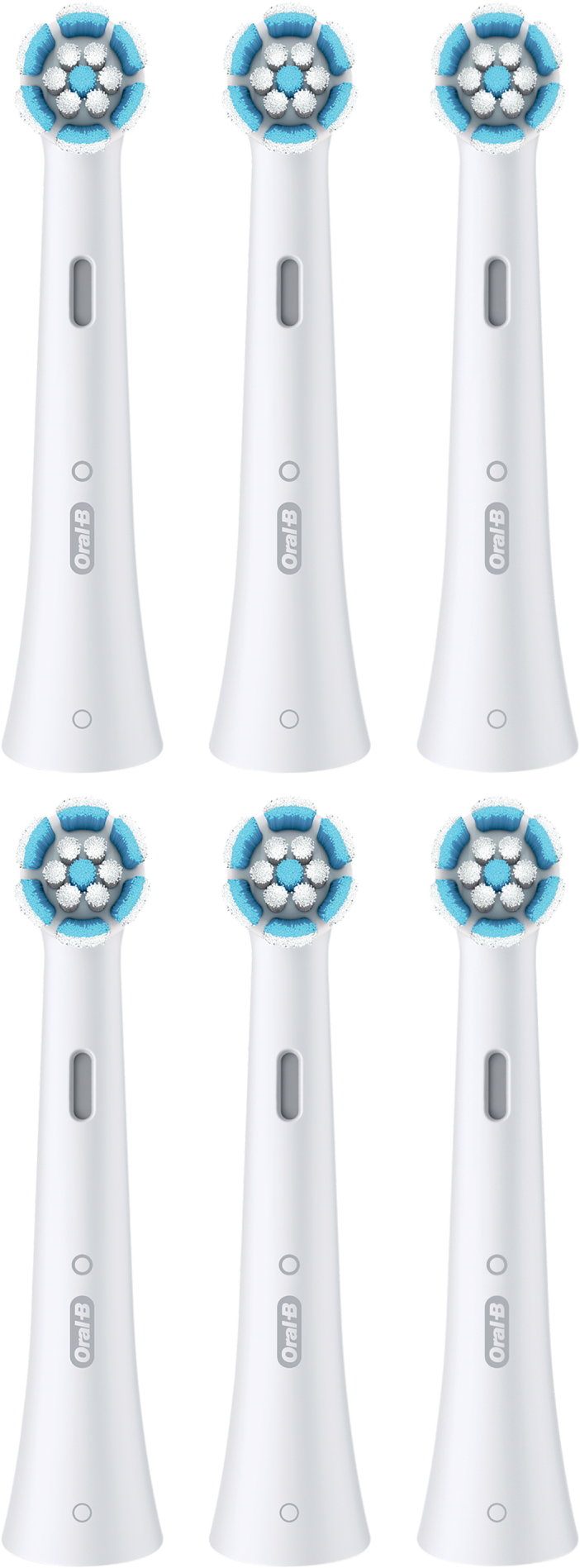 ORAL-B iO Pótfej Elektromos Fogkeféhez Gentle Care, Fehér, 6 db