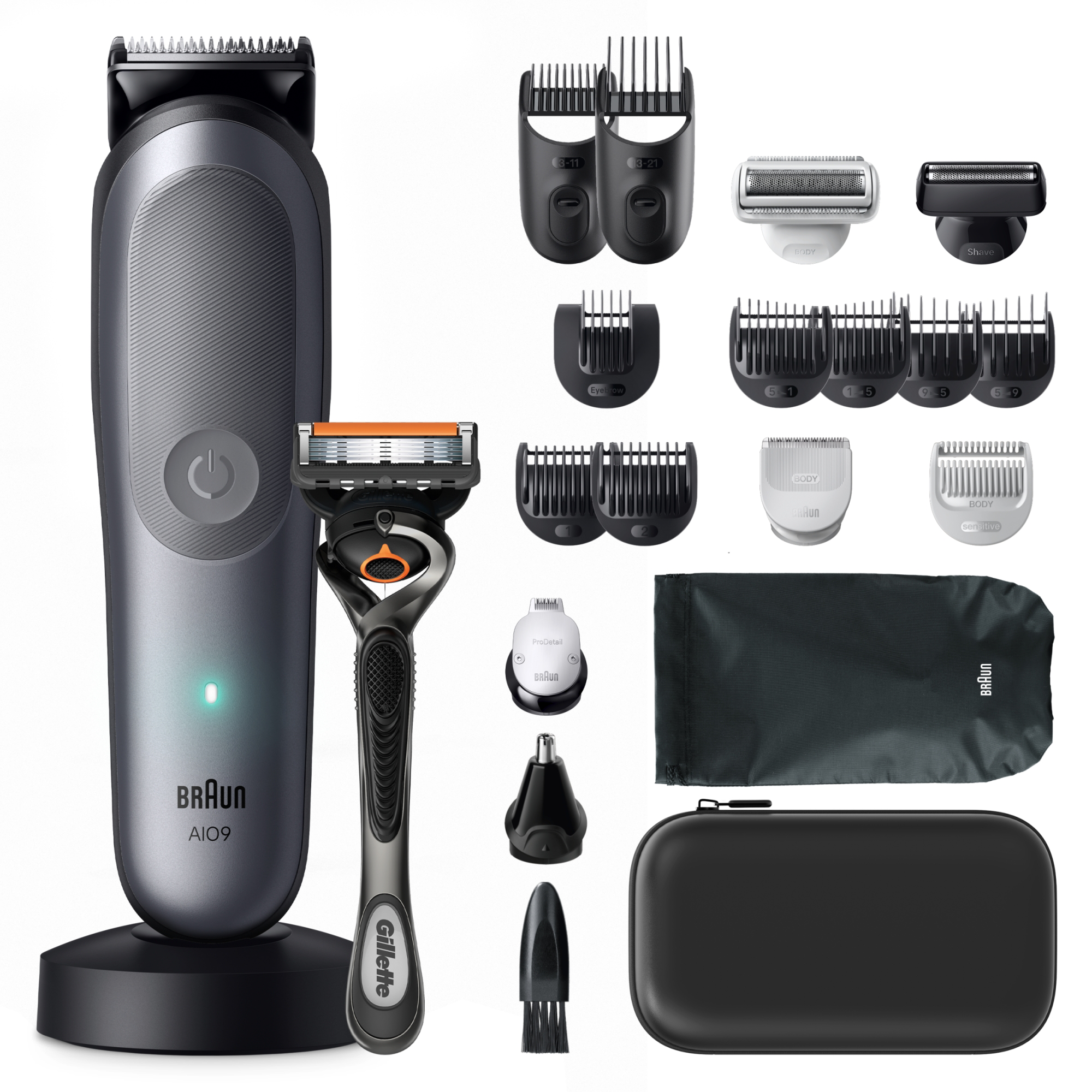 BRAUN All-in-One Series 9, 20 az 1-ben Szőrtelenítőkészlet