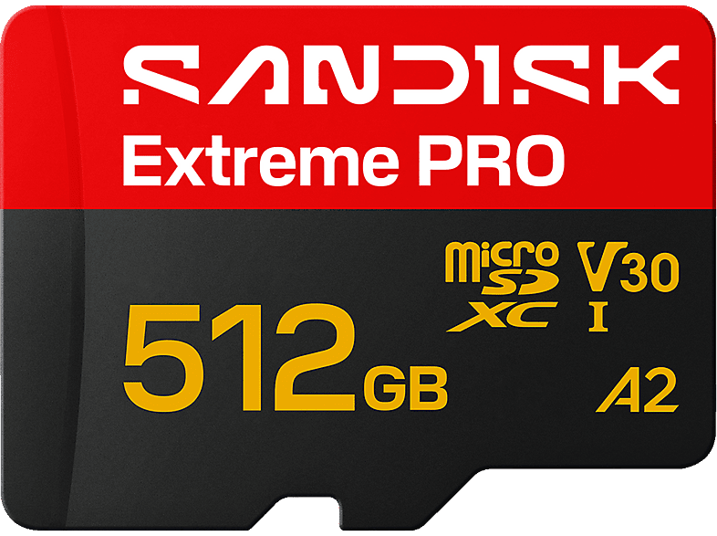 SanDisk Extreme pro microSD™ UHS-I-Karte, 512GB Speicherkarte