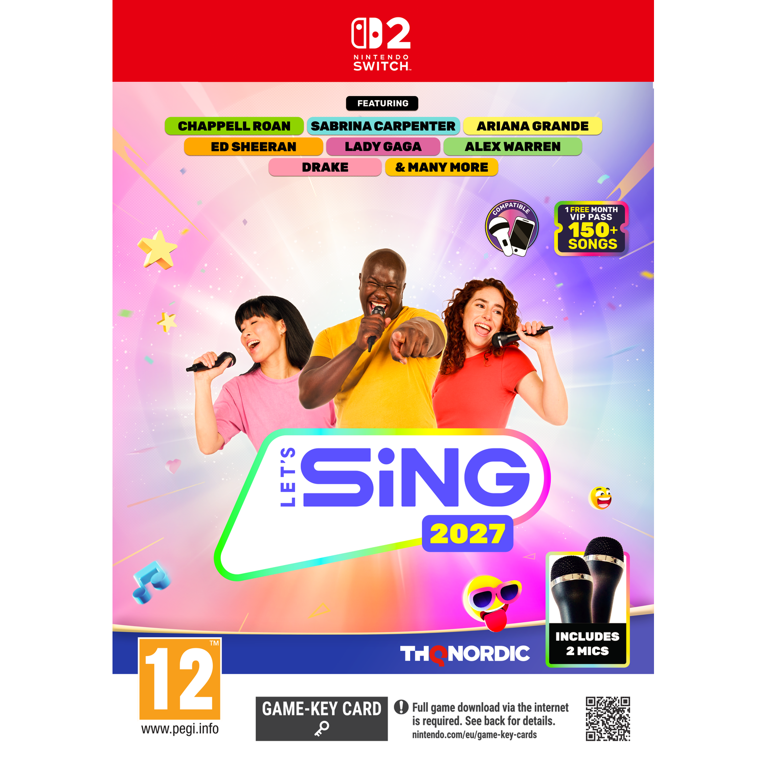 Koch Software Let's Sing 2027 - 2 Mic Bundle Switch