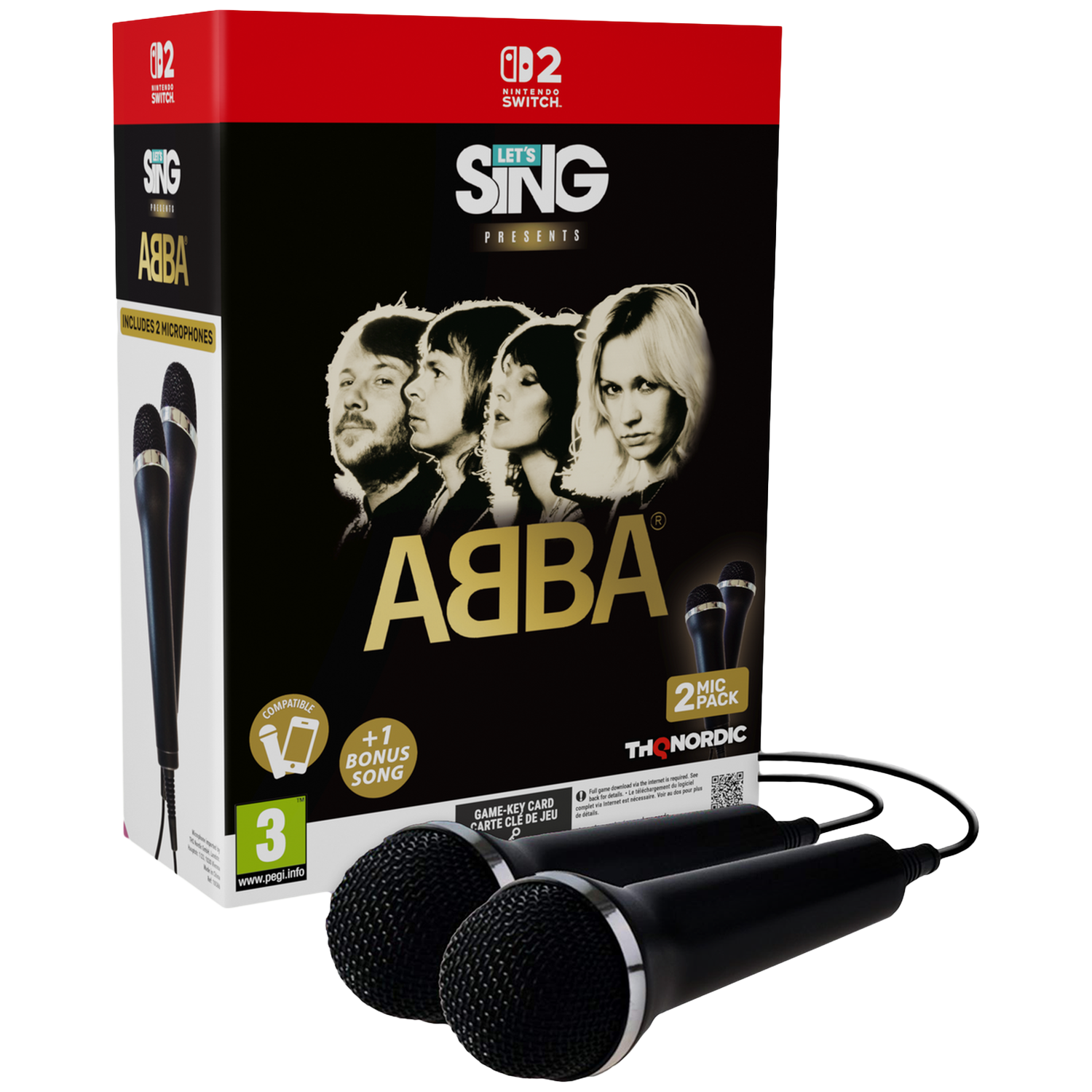 Koch Software Let's Sing Presents Abba - 2 Mic Bundle Switch
