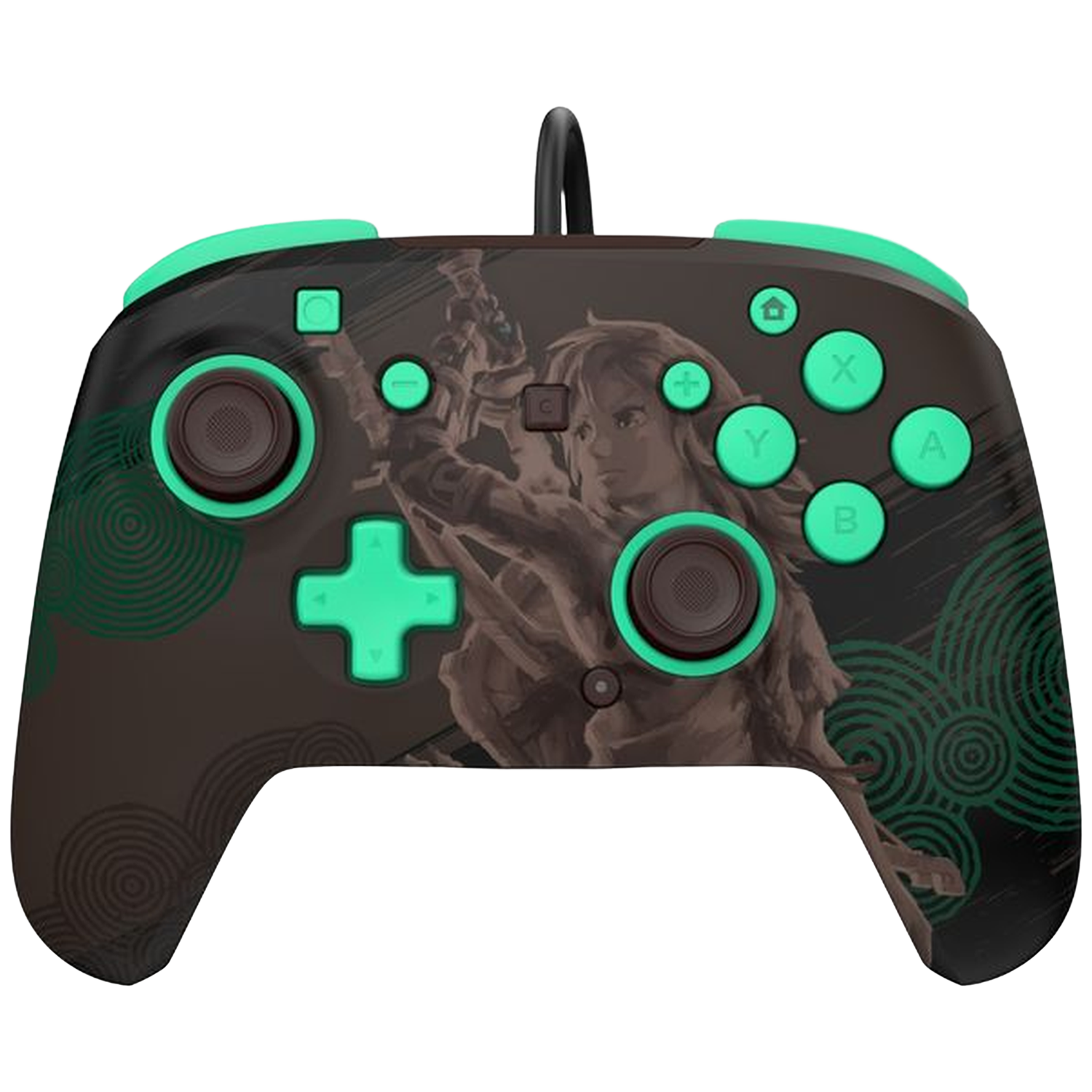 Turtle Beach Nsw2 Rematch Wired Controller - Legend Of Zelda Nintendo Switch Switch 2 Oled Zwart
