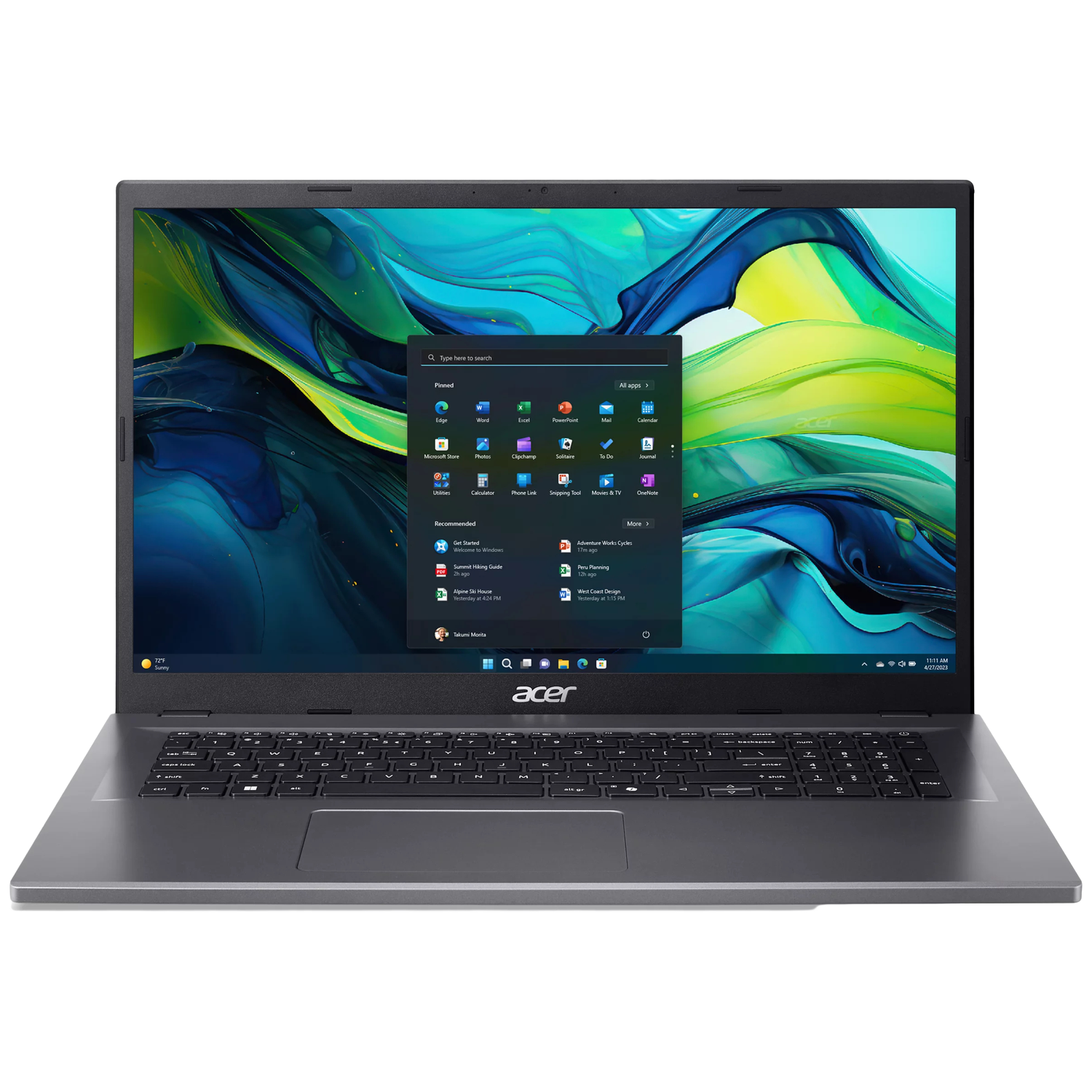 Acer Aspire 17 Pro A17-51m-999p - 17.3 Inch Full Hd Intel Core 9 270h 16 Gb 512 Windows 11
