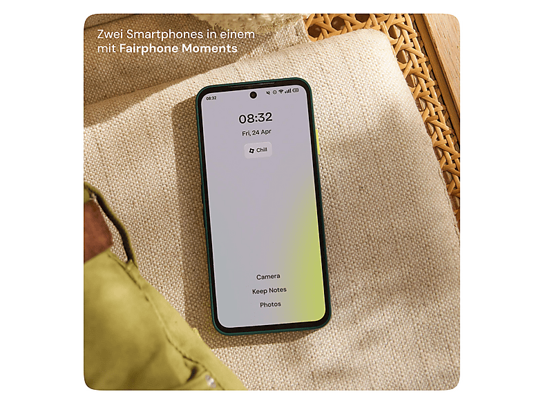 Fairphone 6+, 256 GB, Forest Green, Dual SIM — Foto 4 von 5