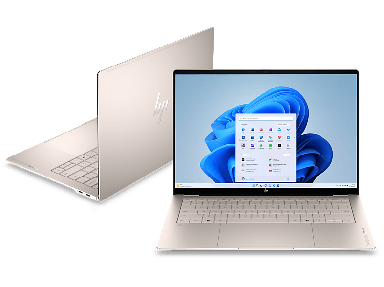 Laptop HP OmniBook Ultra 14-kd0007nwx 3K OLED Dotykowy / Intel Core™ 7 356H 32 GB RAM 1 TB SSD Onboard Graphics Windows 11 Home Beżowy