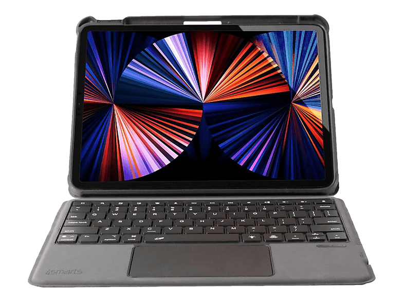 4SMARTS Solid Pro Tablet‑Tastatur‑Cover Schwarz
