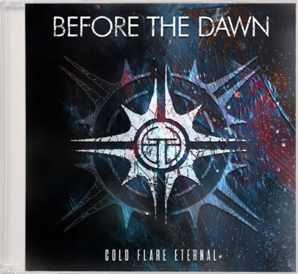 CD-Cover mit einem weißen Kompassstern, der Inschrift Before the Dawn und Cold Flare Eternal auf dunklem Hintergrund.