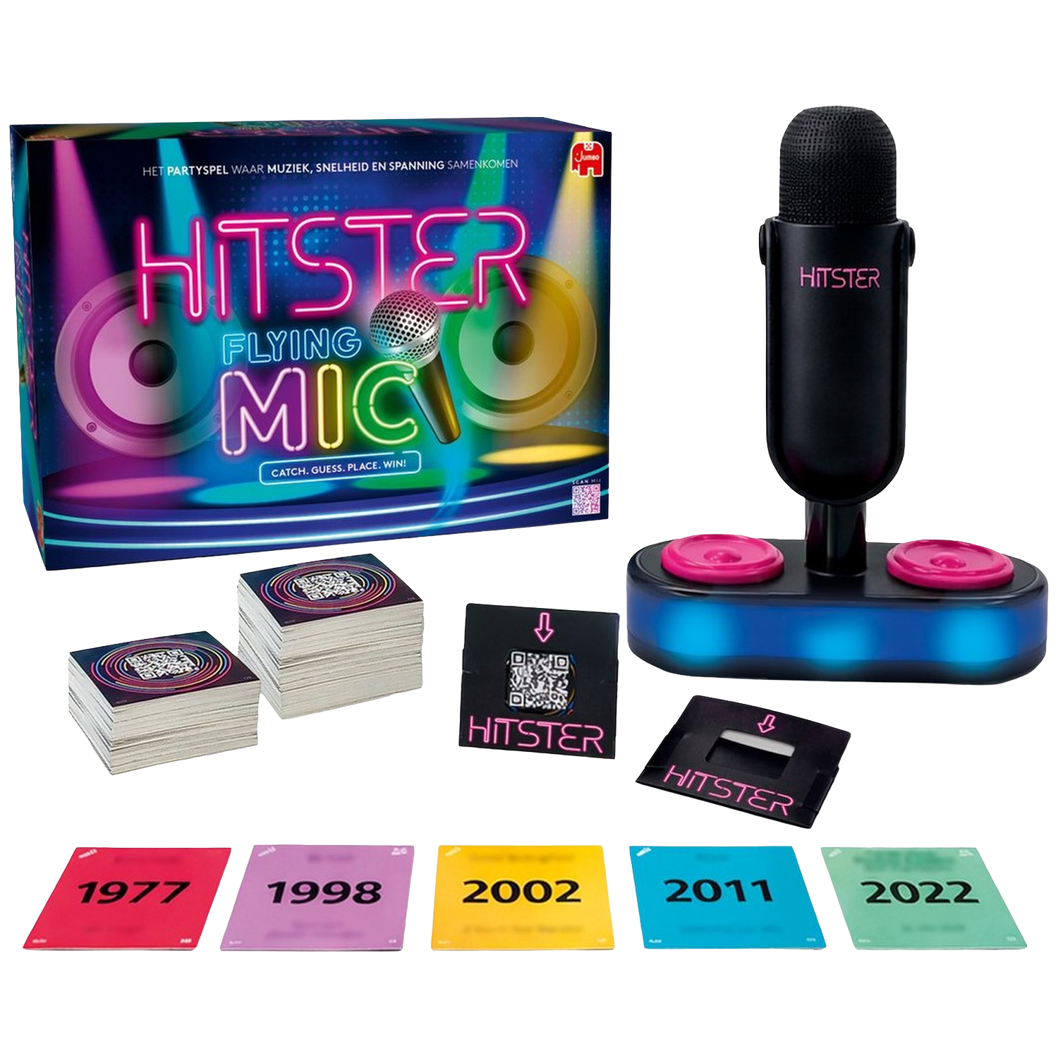 Jumbo Hitster - Flying Mic Bordspel