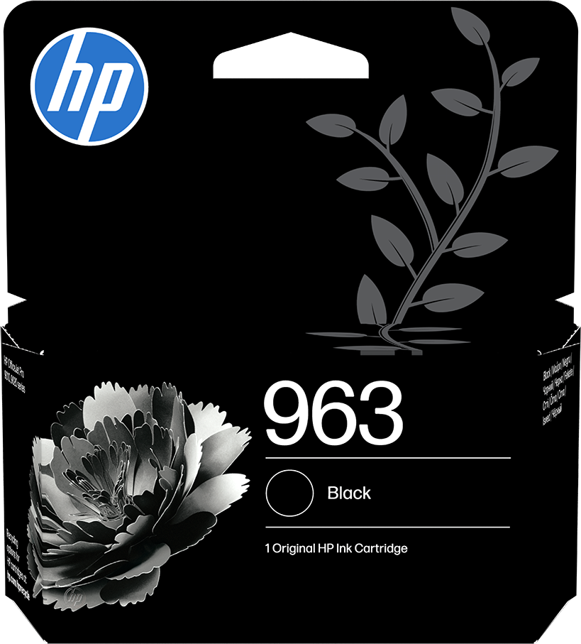 HP No.963 fekete titntapatron, 1000 oldal (3JA26LS2)