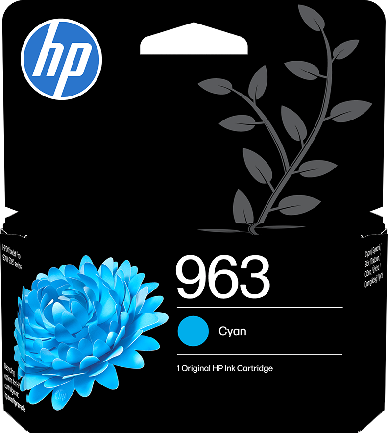 HP No.963 ciánkék tintapatron, 700 oldal (3JA23LS2)