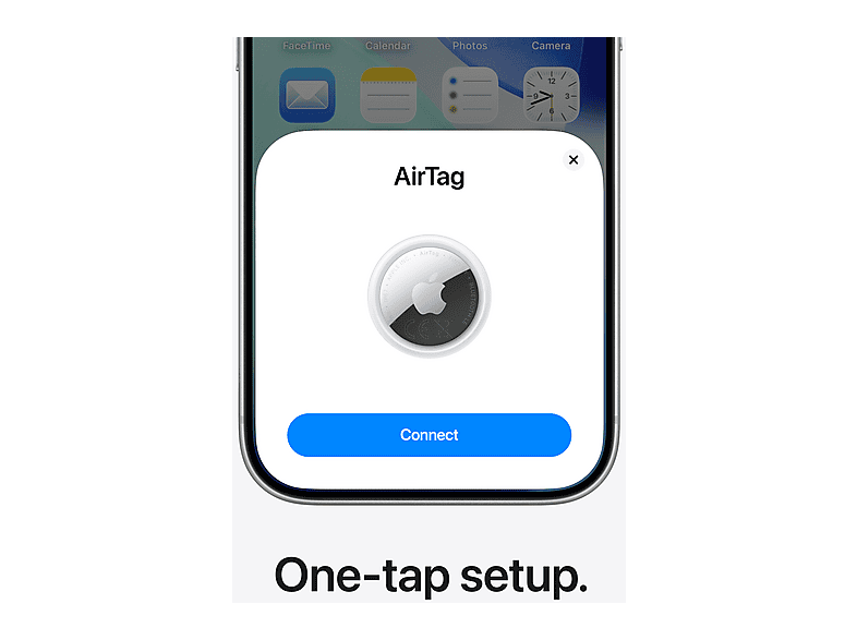 Apple AirTag (2. Gen.), Weiß/Silber, Tracker — Foto 2 von 5