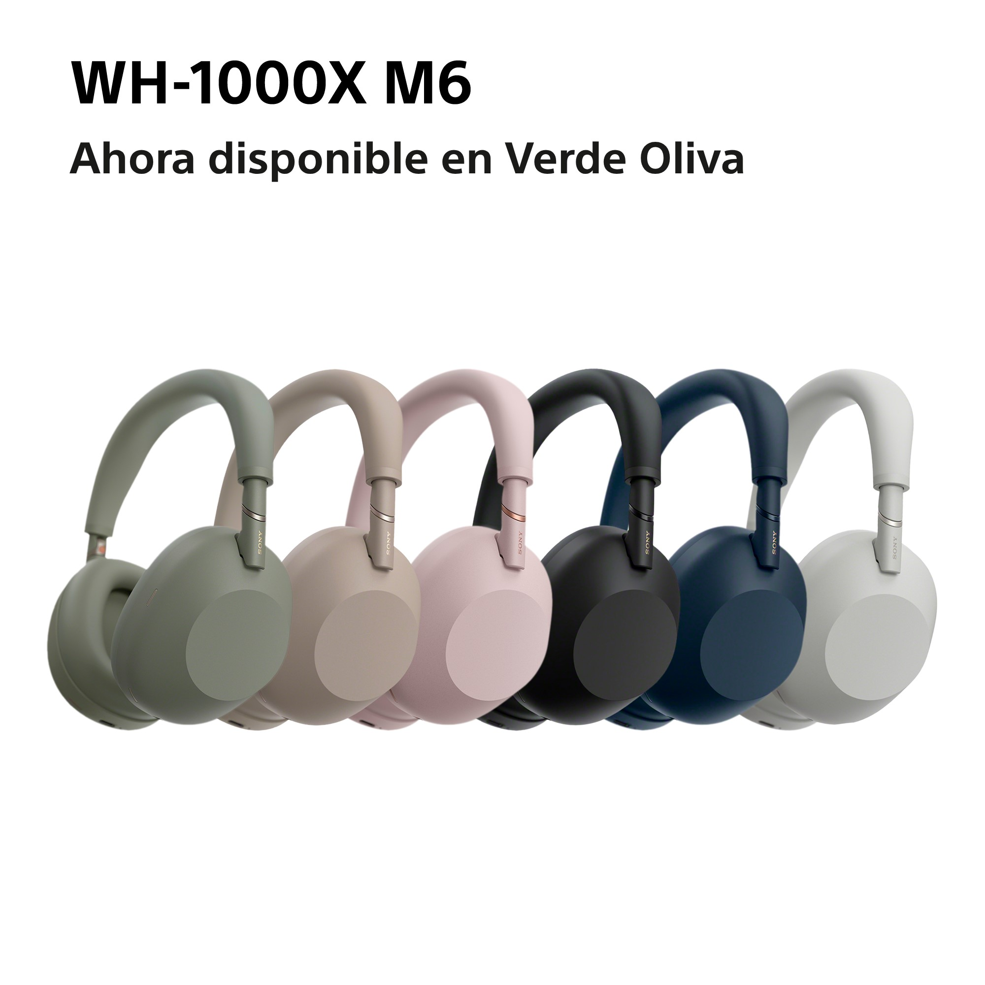 WH-1000XM6: ahora disponible en verde oliva.