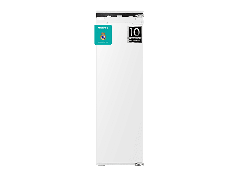 Frigorífico una puerta integrable - Hisense RL3B303SAWE, No Frost, 177.2 cm, 280 l, Multi Air Flow, Motor Inverter, Sin panelar