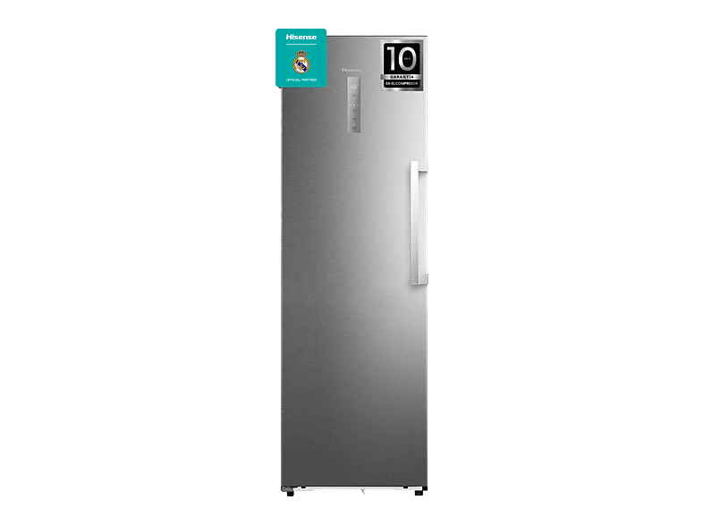 Congelador vertical - Hisense FT3K310SAIE1, 312 l, 185.6 cm, Kitchen Fit, WiFi, Inox