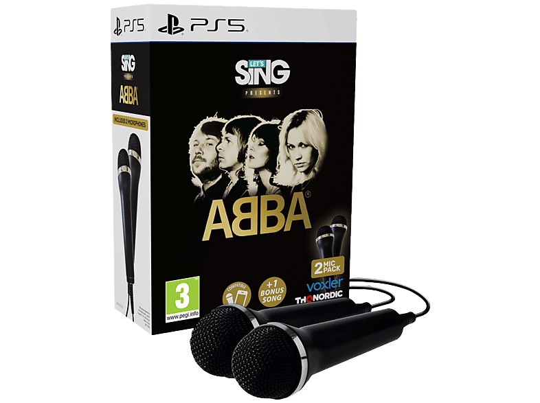 Let's Sing Presents ABBA 2 Mic Bundle