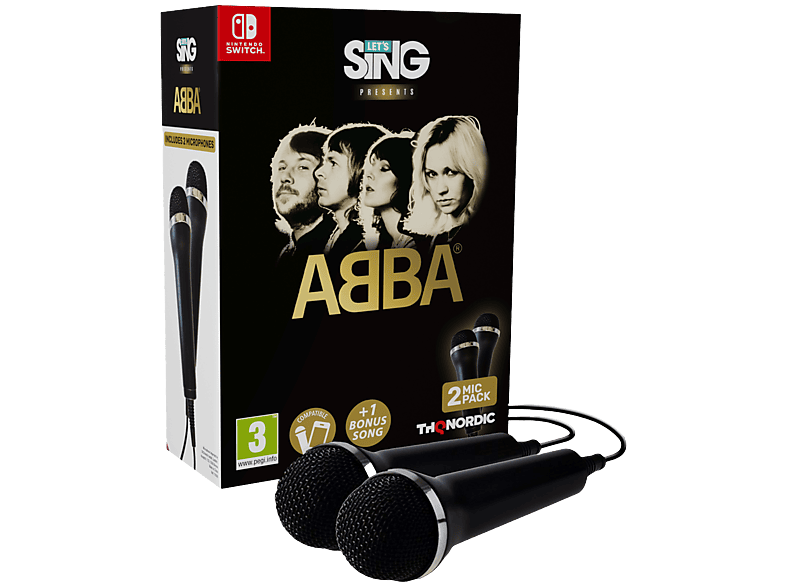 Let's Sing Presents ABBA 2 Mic Bundle
