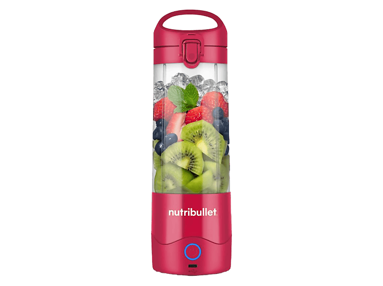 nutribullet 0C22300095 NBP 003MA Portable Smoothie Maker (Magenta, 475 ml Becher, BPA-Frei)