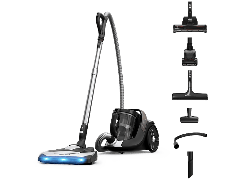 Rowenta Silence Force Cyclonic 8 Ro7c89 - Stofzuiger Met Zakloze technologie Zwart Cigarillo