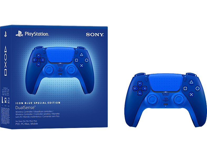 Sony DualSense® Wireless-Controller – Icon Blue Special Edition; Wireless Controller — Foto 4 von 5