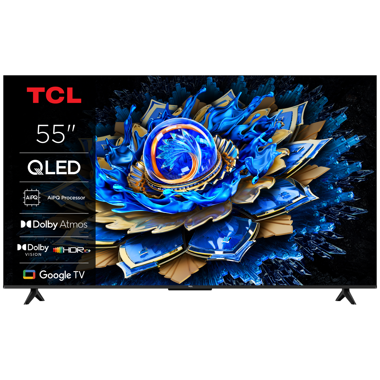 TCL 55T69C - Ultra HD 4K - QLED-tv - 55 inch - 2025