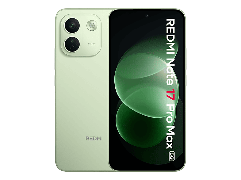 Versión Global Redmi Note 17 Pro Max 5G, Teléfono Inteligente de 6.83 Pulgadas, Batería de 9210 mAh, Carga Rápida de 100 W, IP66, IP68, Potente Snapdragon ®   6ª Generación 5