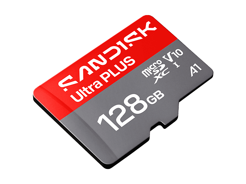 Carte Mémoire SanDisk Ultra Plus 128GB microSDXC UHS-I