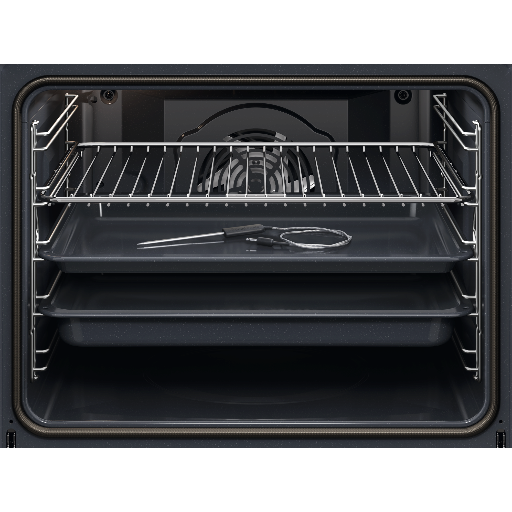 ELECTROLUX EOE7P86E Beépíthető sütő 72l, SenseCook, matt fekete, érintőkijelző, teleszkópos sütősín, maghőmérő