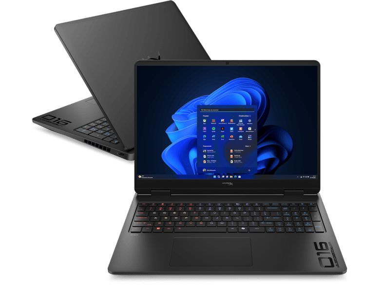 Laptop HYPERX OMEN 16-ap1020nwx 2.5K OLED / AMD Ryzen™ 9 9955HX 16 GB RAM 1 TB SSD GeForce RTX™ 5070 Windows 11 Home Czarny