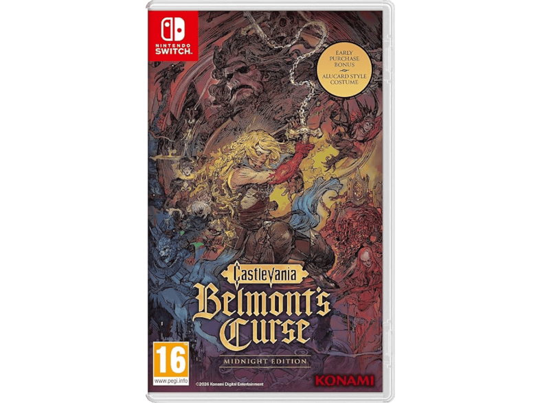 Castlevania: Belmont's Curse - Nintendo Switch [Game card]