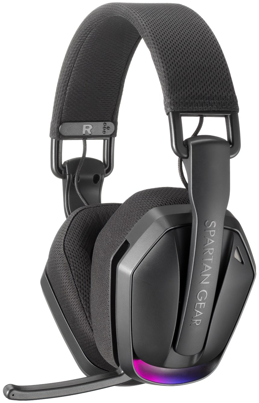 SPARTAN GEAR Apollonis vezeték nélküli gaming fejhallgató, fekete